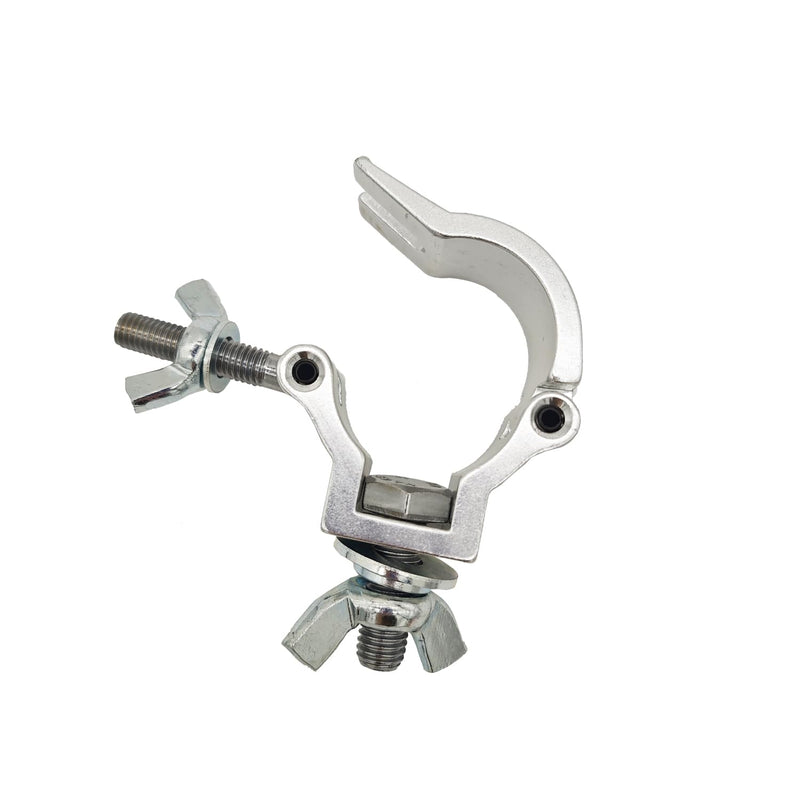 [AUSTRALIA] - Stage Light Clamp aluminum mounting 1-1/4 to 1-3/8inch Truss Clamps Heavy Duty 165lbs Dj Lighting Clamps/Hooks Fit Pipe OD 32-35mm F24 for O Clamp LED Par Light Moving Head (4) 