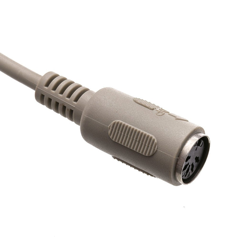 CableWholesale at Keyboard Extension Cable, Din5 Male to Din5 Female, 5 Conductor, Straight, 6 Foot, Keyboard Extension Cable Din 6'