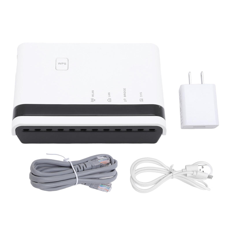 GOWENIC USB Print Server, 10 100Mbps LAN Bridge Wireless Wired Standalone Print Server Support 4 Printers Plug and Play, with 480Mbps USB 2.0 Port, for 7 8 10 11 OS X (US Plug) US Plug