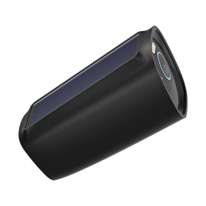 Holicfun Silicone Cover Skins for EufyCam S330 (Eufy Cam 3) - 2 Pack, Black