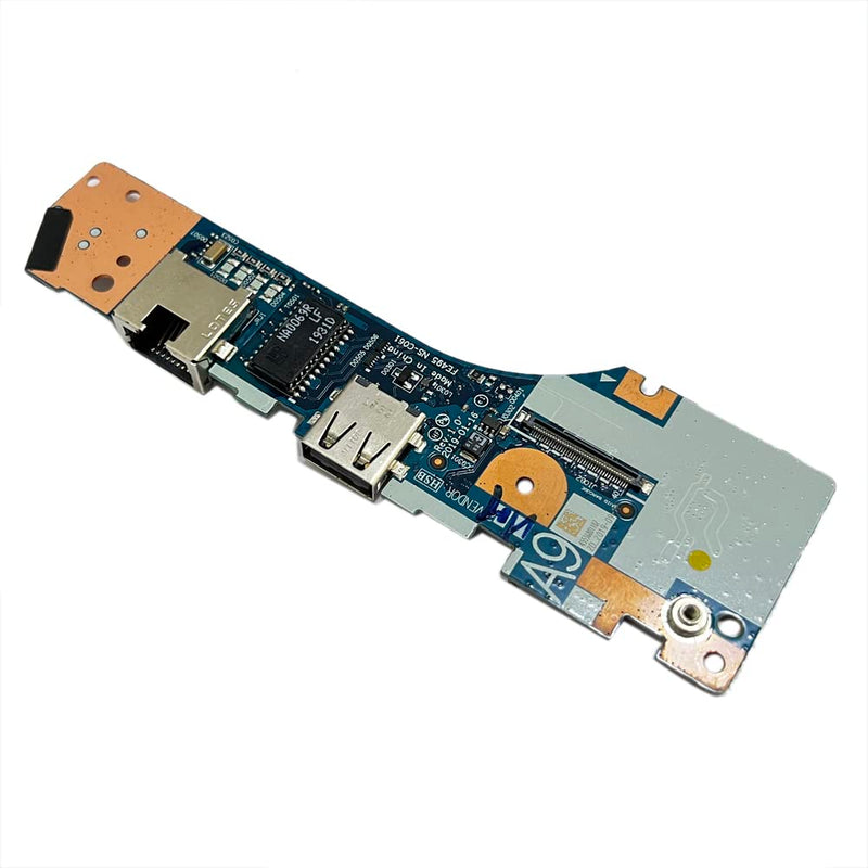 JINTAI USB Power Button Board for ThinkPad E495 20NE | USB Power Switch Small Board for ThinkPad E495 20NE 02DM046 NSC061