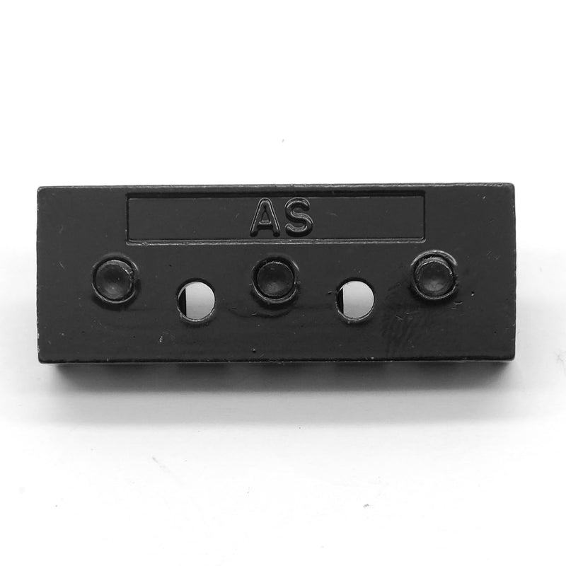 42mm Guitar Metal Locking Nut String Lock for Floyd Rose Style Electric Guitar Tremolo Double Lock System (Black) Black