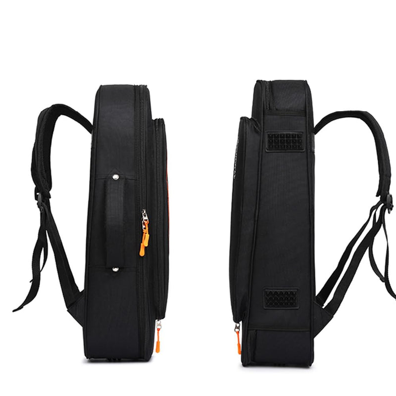 ERINGOGO Trumpet Gig Bag Trumpet Bag Trumpet Backpack Case with 18mm Soft Padded, Dual Shoulder Strap Trumpet Backpack 22.5 Inch with Carrying Handle