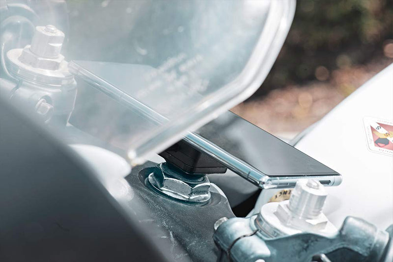 CLIQR - Motorcycle Head Stock Mount (OX852) Cliqr Black
