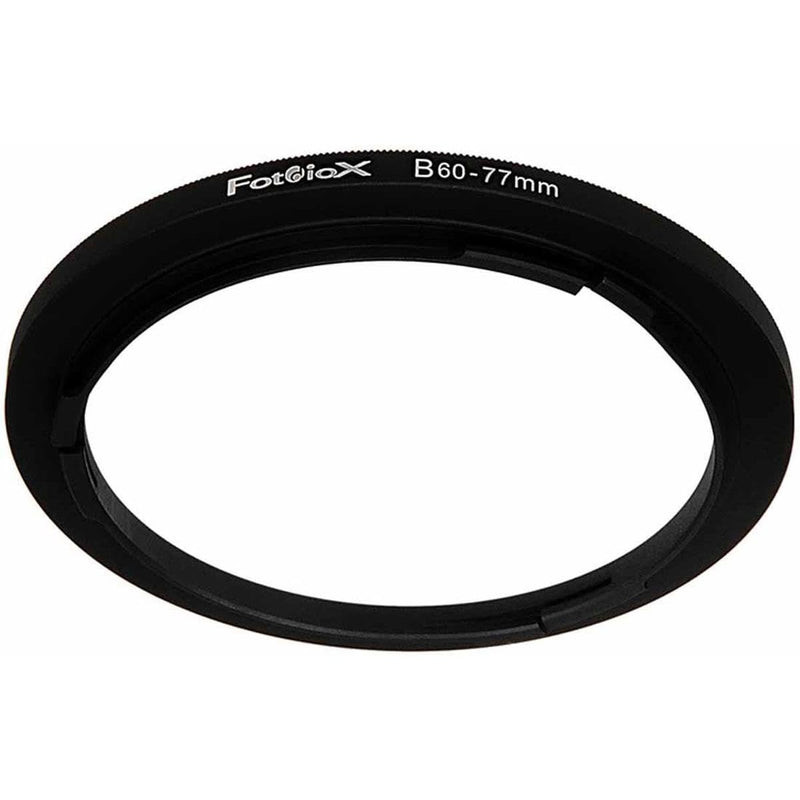 [AUSTRALIA] - Fotodiox Bayonet B60-77mm Step Up Filter Adapter Ring for Hasselblad, Anodized Black Metal Filter Adapter Ring 77mm 