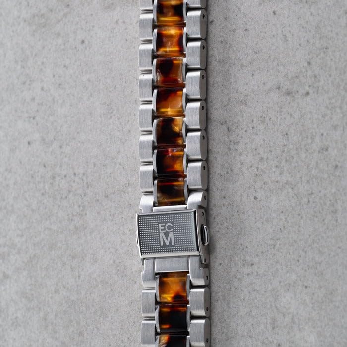 E.C. Matchett Band Replacement for Apple Watch 45mm 44mm 42mm 41mm 40mm 38mm Women Men Fashion Resin Wristband Bracelet Strap for iWatch Ultra 2/1 Series 9 8 7 6 SE 5 4 3 2 1 38mm/40mm/41mm Moeru Gojira - Silver Stainless Steel