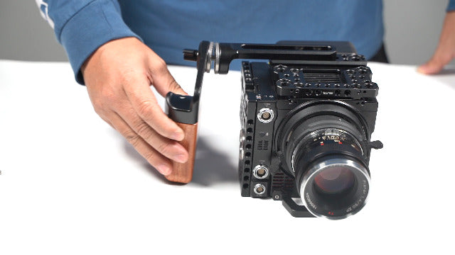 NICEYRIG NATO Rail to Rosette Mount Adapter for ARRI Standard DIY Rig, for RED DSMC2 Weapon/Epic-W/Scarlet-W/Raven - 372