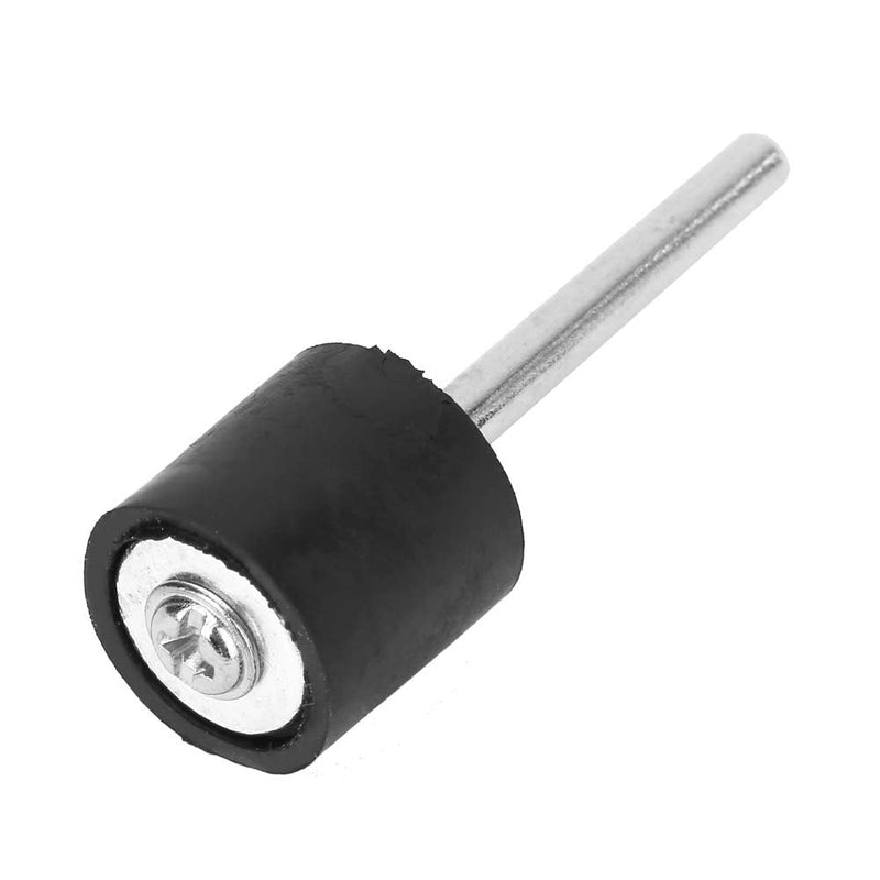 12pcs Drum Rubber Stand Sleeve Iron Polishing Grinding Drum Holder Rubber Mandrel 1/8" Shank Grinding Sleeve for Electric Rotary Tool Attachments
