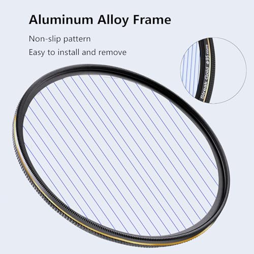 95mm Variable Blue Streak Filter, Special Effects Lens Filter 95mm