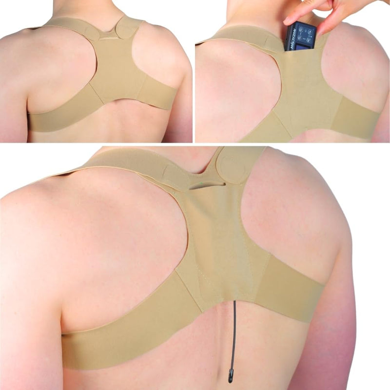 URSA Back Strap - Secure Microphone & IEM Pack Harness (Beige, Large) Beige