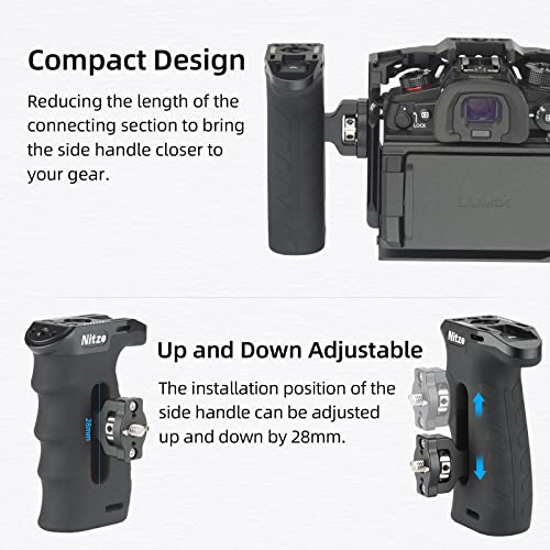 Nitze Ergonomic Side Handle with 1/4" Locating Pins - PA29D