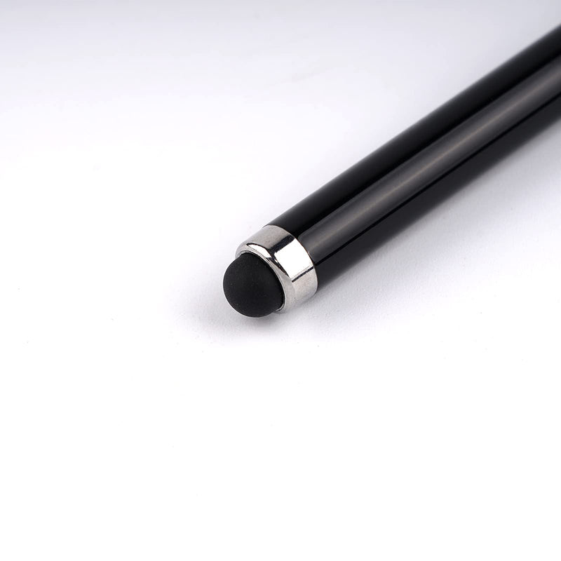 Metal multi-function pen, touch screen stylus, flashlight with white light, infrared, creative Christmas and birthday gifts (2 Black) 2 black