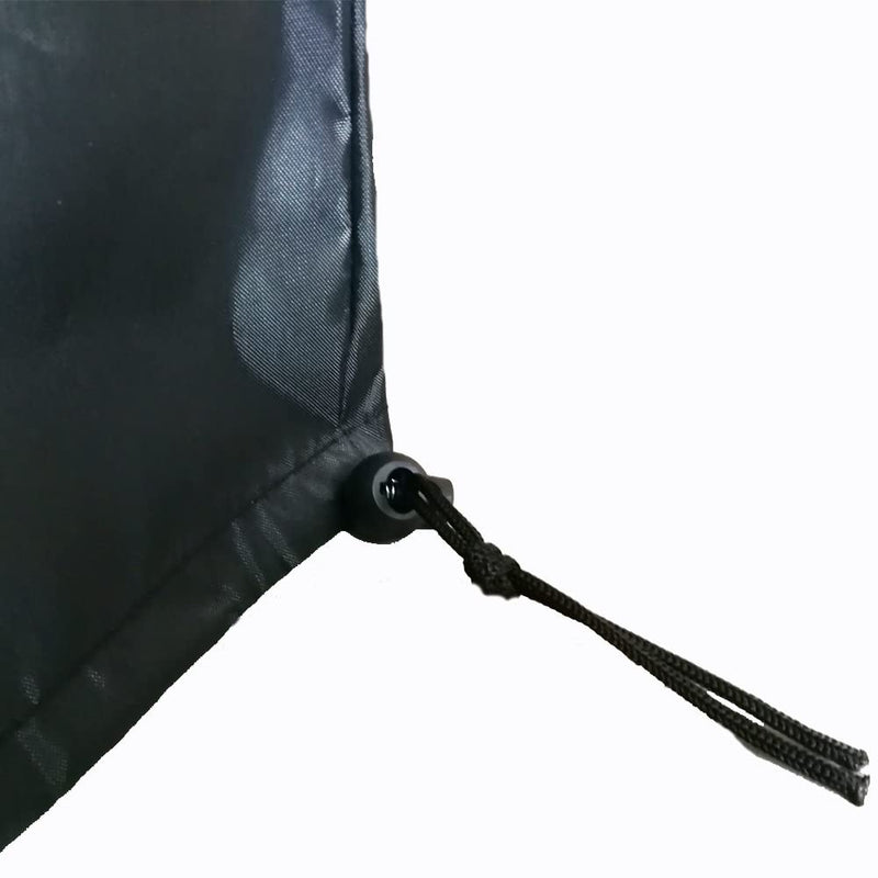 CPU Dust Cover, Computer Desktop PC Mid-Tower [Antistatic, Waterproof] Jacket Protector, PC Case, Computer Dust Cover with Adjustable Elastic Cord (8.2W x16H x20D) 8.2''W x 20''D x 16''H Black