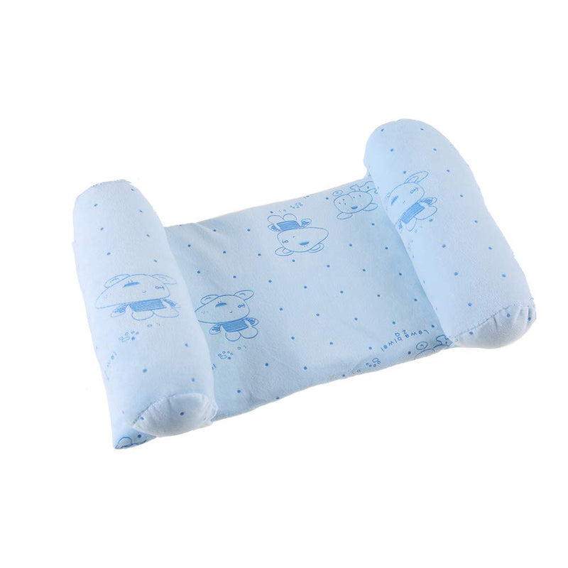 [AUSTRALIA] - aqxreight Pillow Roll Cotton Inf Sleep Flat Pillow for Newborns. Our Newborn Pillow Helps Adjust Babies. Pillow Roll Pillow Pillow Sleeping Pillow Inf Pillow Blue 