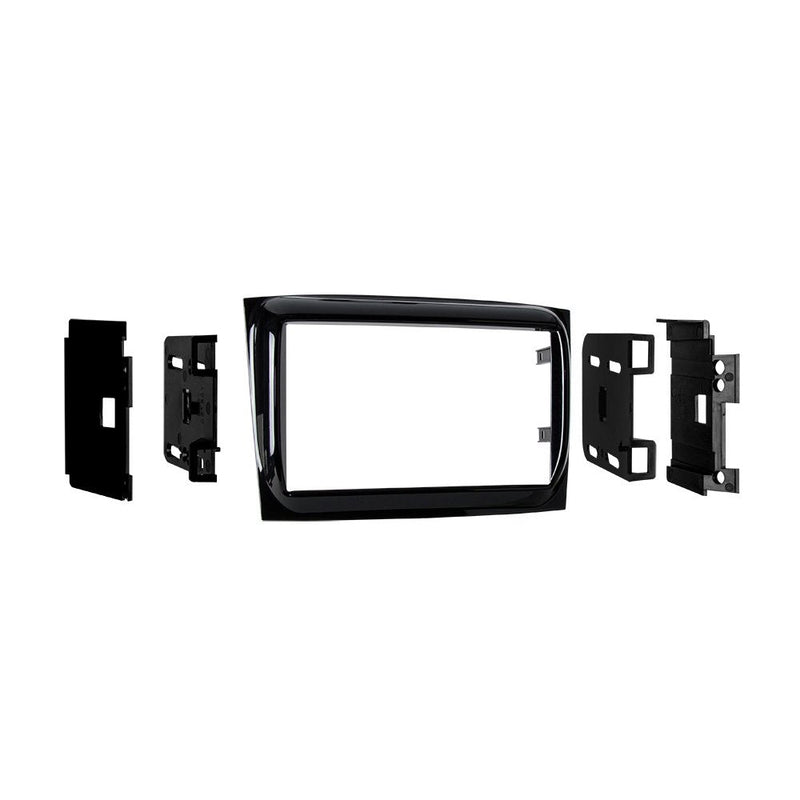 Metra 95-6531HG 2015- Ram Promaster City Vehicles Double-DIN Radio Dash Kit (High Gloss Black) & 86-3528 Pontiac GTO Radio Removal Key Radio Dash Kit + Removal Key