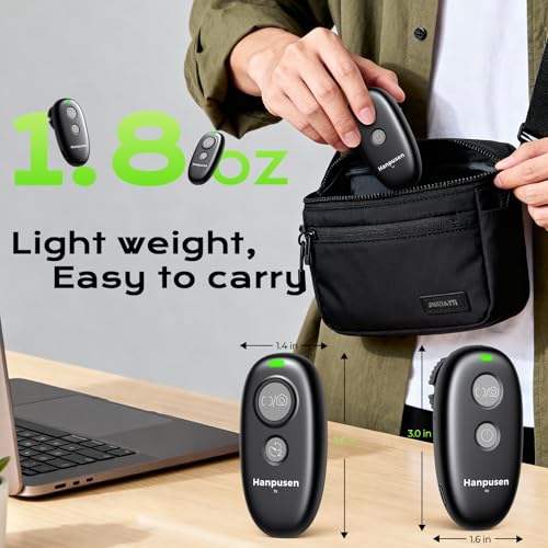 Hanpusen Rechargeable Camera Remote Shutter Release for Fujifilm