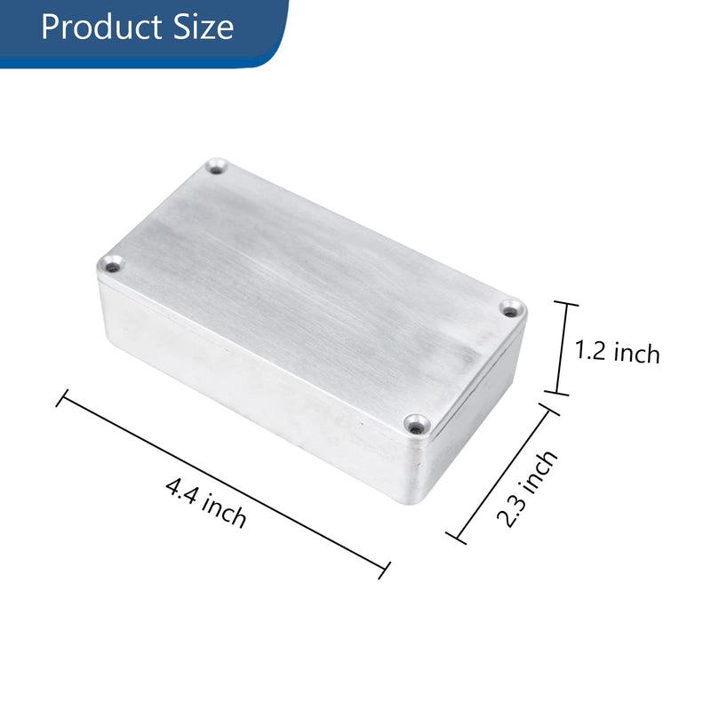 Pedal Enclosure Guitar Pedal Enclosure 1590b Aluminum Box Stomp Box Pedal Box 1590b Guitar Pedal Enclosure For Diy Guitar Pedal 3 Pack