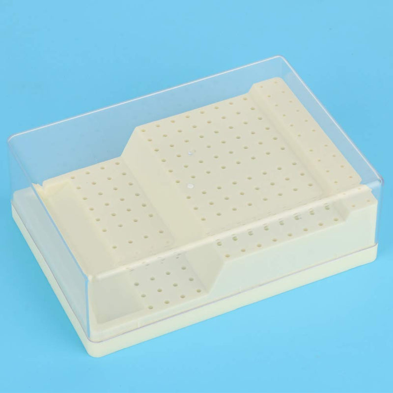 Fafeicy 168 Hole Dental Disinfectant Drill Holder Station Drill Block Organizer Dental Accessories