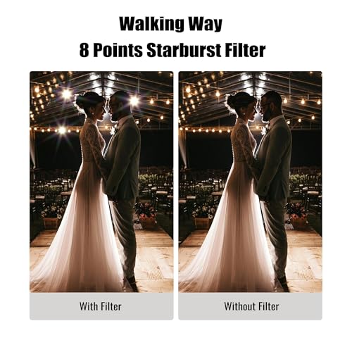 Walking Way 72mm Star Filter Set, 4-6-8 Points