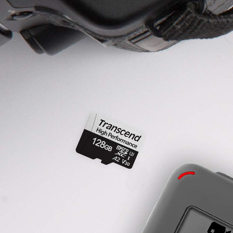 Transcend TS64GUSD330S 64GB UHS-I U3 Micro SD Memory Card GREY BLACK