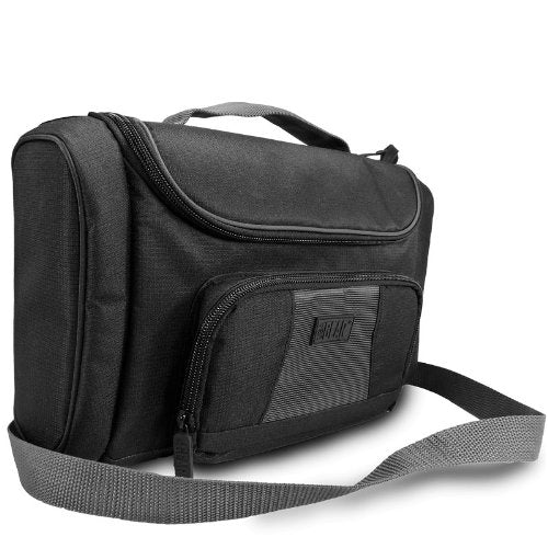USA GEAR Universal Tablet Messenger Bag - Tablet Bag Compatible with 11" iPad Pro, Lenovo Smart Tab 10.1, Galaxy Tab A 10.1, Galaxy Tab S5e 10.5 - Durable Exterior, Shoulder Strap, Adjustable Dividers
