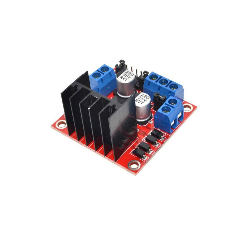 L298N Motor Driver Power Amplifier Stepper Motor Driver Module Board for AR-duino Pi Pack of 2
