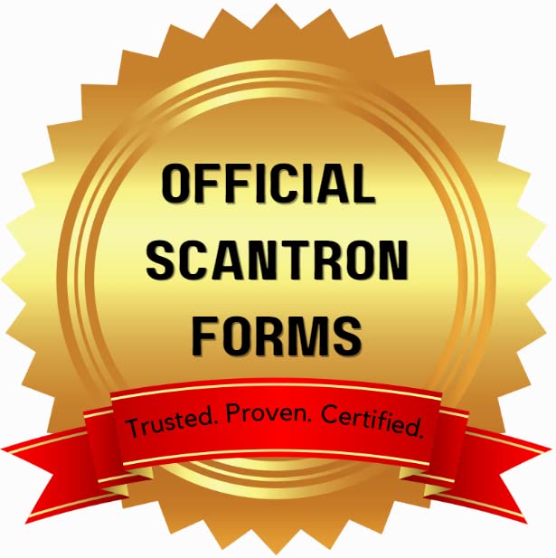 Official Scantron Brand 882-E Answer Sheet (50 Pack) 50 Pack