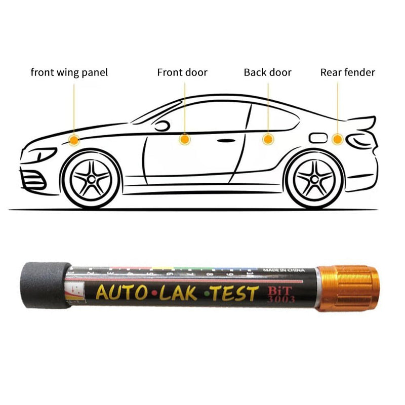 Car Paint Gauge, Paint Thickness Gauge, Magnet, Car Paint Tester Device, Magnetic Coating Thickness Gauge, Car Paint Thickness Gauge, Car Body Damage Detector