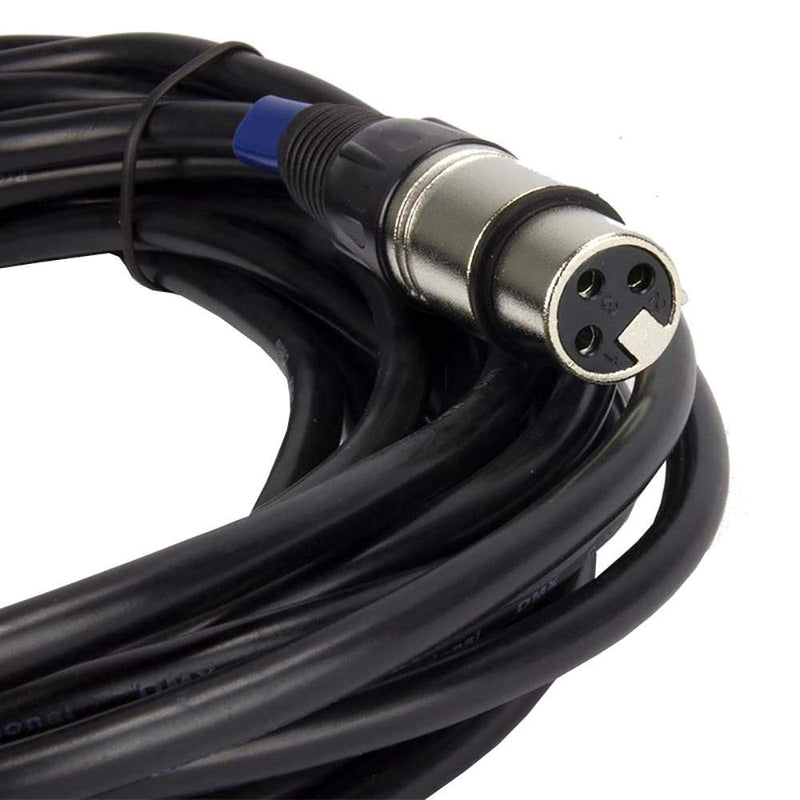 [AUSTRALIA] - CHAUVET DJ 25 Foot Male to Female 3 Pin DMX Lighting Effect Cable | DMX3P25FT 