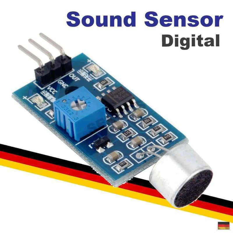 Pack of 3 Microphone Microphone Noise Detection Sound Sensor Module Raspberry Pi AR-duino