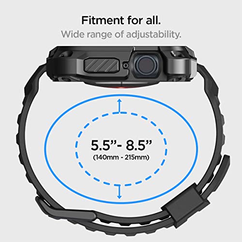 Spigen for Apple Watch Charger Stand and Tough Armor Pro Metal Designed for Apple Watch 9/8/7 45mm