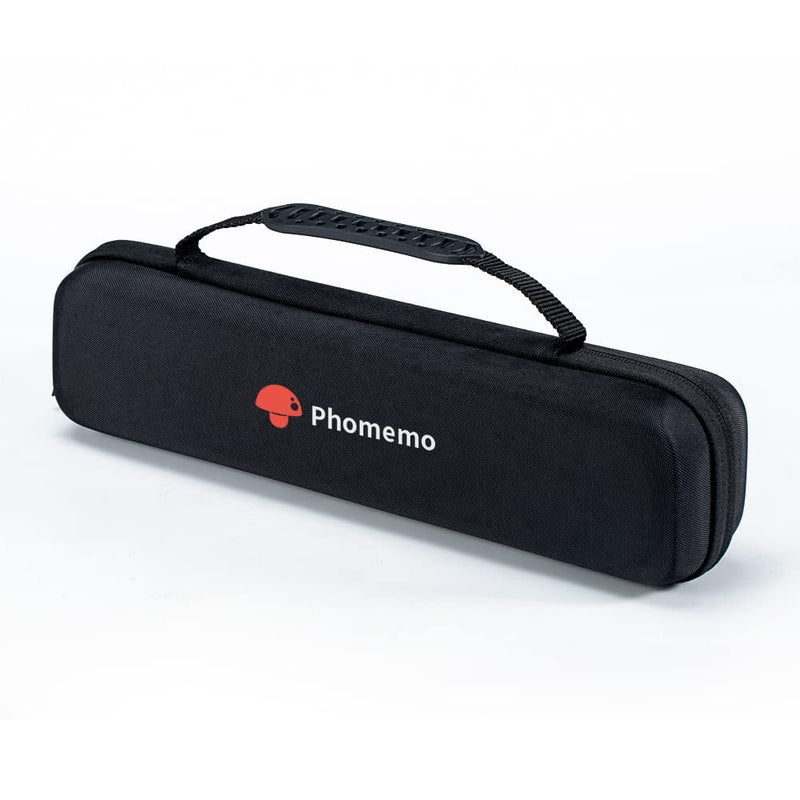 Phomemo Case, Compatible with Itari, COLORWING, Odaro, Omezizy M08F/P831 Letter & A4 Portable Printer, for HPRT MT800 Mobile Travel Printer Storage Holder Paper & USB Cable(Box Only) Black