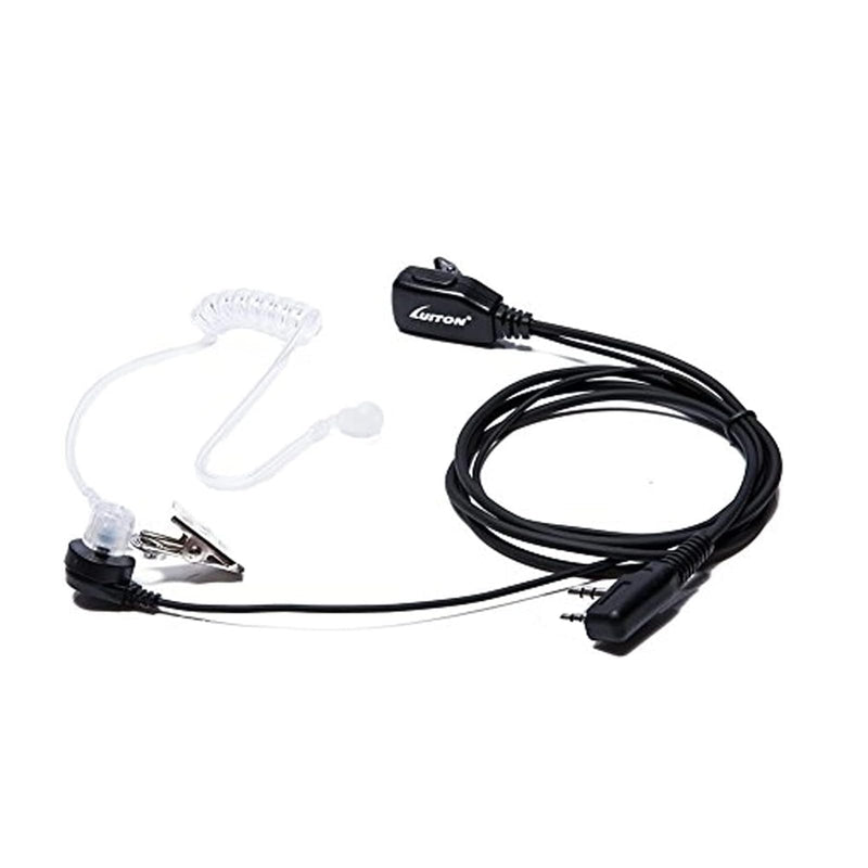 Midland Earpieces with Mic - Security Headsets for Two Way Radios - Compatible with Midland GXT1000VP4, LXT600VP3, GXT1050VP4, GXT1000XB, LXT500VP3 etc (10 Pack) 10 pack