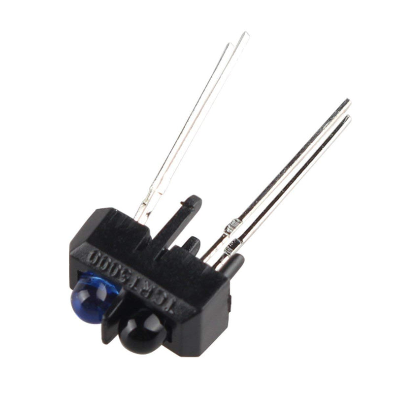 HALJIA TCRT5000 TCRT5000L Reflective Optical Sensor IR Switch Compatible with Arduino (Pack of 10)