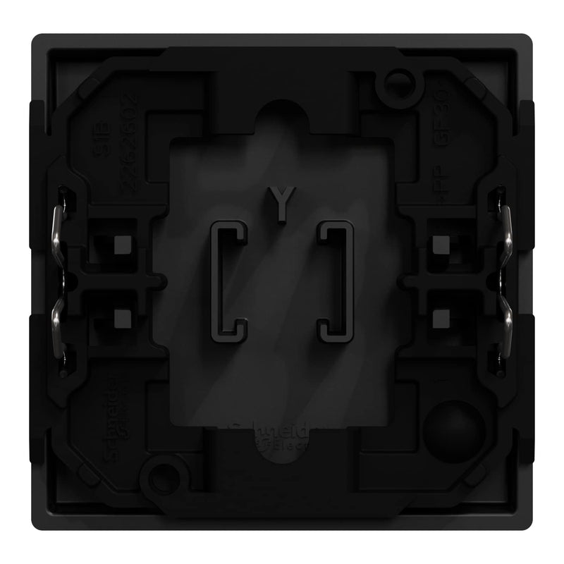 Schneider Electric Merten Rocker Switch for Series Switch, System M, Matte Black, Item Number MEG3300-0403 Ocean Plastic Wippe 1-fach