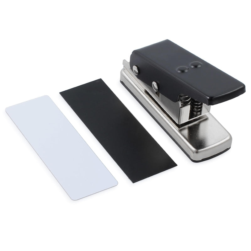 CAMWAY Guitar Pick Maker Punch Tool Heavy Duty DIY Maker Hole Punch Plastic Card Cutter Machine Unique Guitar Picks, Works Great on All Sorts of Materials - ABS, PVC, Old Credit Cards, Gift Cards