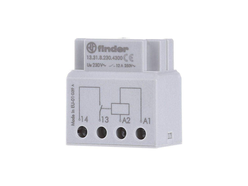 Finder 133182304300PAS Relay for Socket/Behind Control Panel 1 N/O Contact 230 V AC 12 A @ 250 V AC