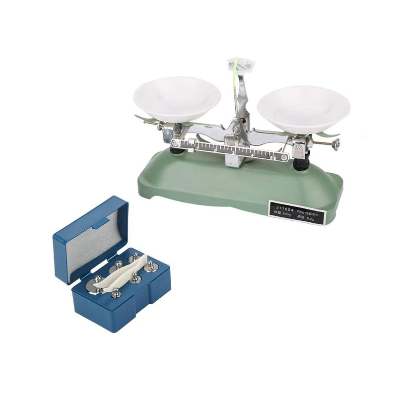 Mechanical Tray Scale, Mechanical Lab Scale with Weights, Laboratory Teaching Tools for Chemical Physics, Scales and Scales, Laboratory Scales and Scales