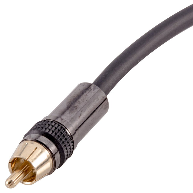 Seismic Audio SARCXLF-6Black Premium 6 Foot XLR Female to RCA Male Audio Patch Cable - 16 Gauge 6 Feet - Single