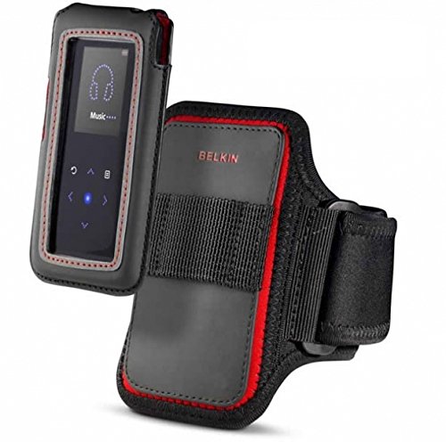 Black Neoprene Microfiber Workout Sports Armband Case Gym Carrying Pouch for iPod Nano 1st Gen - iPod Nano 2nd Gen - iPod Nano 5th Gen- iPod Nano 4th Gen