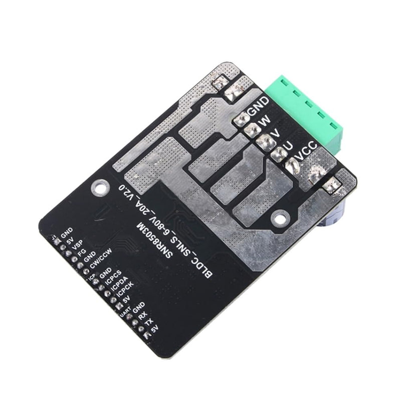 Brushless DC Motor Control Module, SNR8503M 1600W 20A Brushless DC Motor Driver BLDC Motor Control with Potentiometer