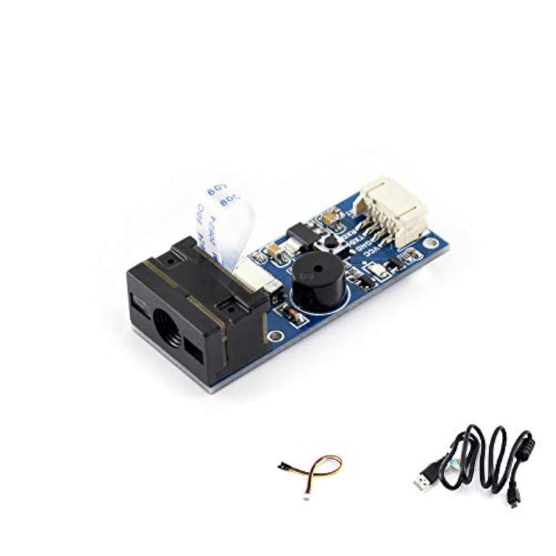 [AUSTRALIA] - Waveshare Barcode Scanner Module 1D/2D Codes Barcode, QR Code Reader Onboard Micro USB and UART Serial Port Directly Plugged into Computer 