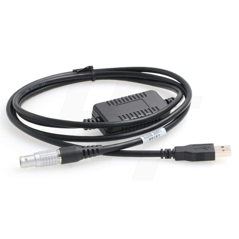 GEV218 USB Data Cable to 8 Pin for Leica Total Station TS30 TM30 GS15 CS10 to PC Computer (USB)