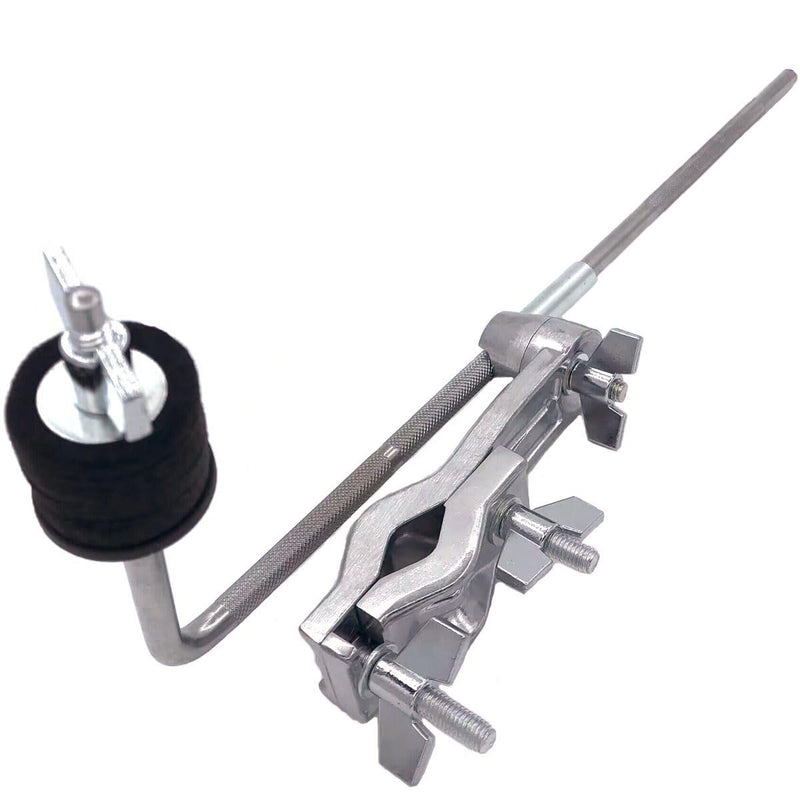 Cymbal Boom Arm with Clamp Removable Extension Rod Cymbal Stand Boom Arm Clamp Portable Drum Cymbal Stand Clamp Boom Cymbal Arm Attachment Clamp Drum Extension Clamps Holder Black 4