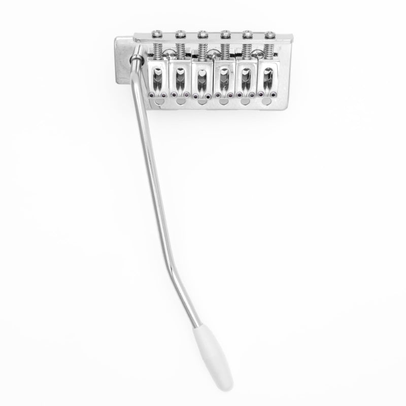 [AUSTRALIA] - 52.5mm Guitar Tremolo Bridge Set for Fender Strat Squier Electric Guitar Replacement (Chrome) Chrome 