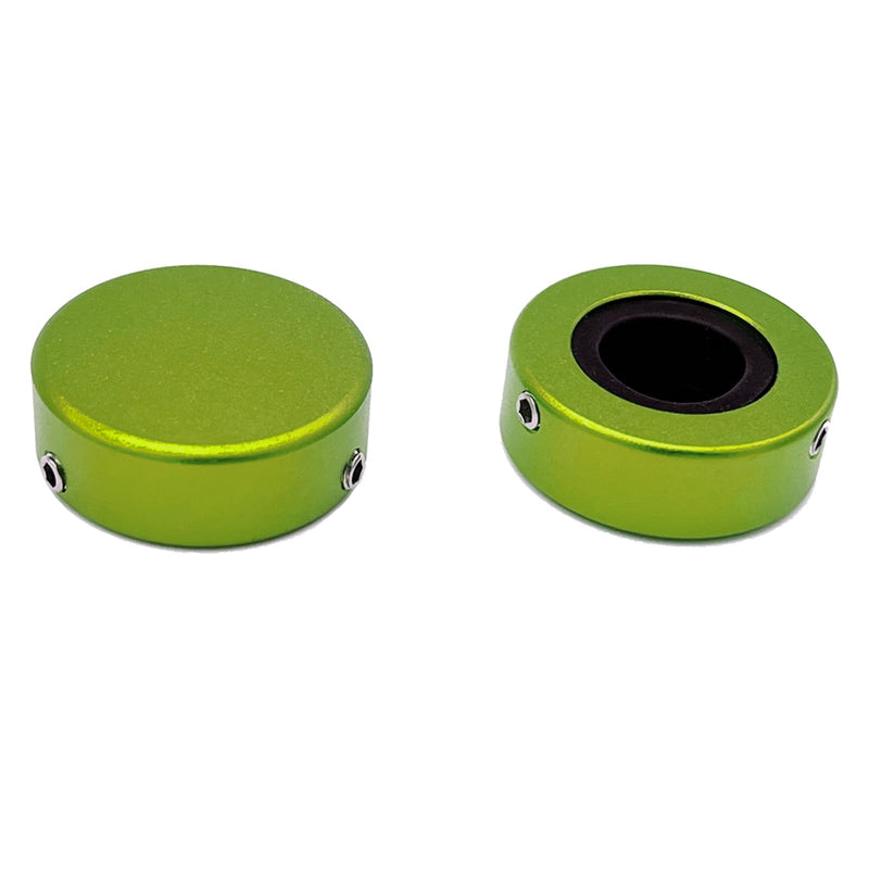 BUTTONS Footswitch Topper Guitar Pedal Button Caps | Barefoot Pedal Buttons and Guitar Pedal Topper to enhance Accuracy,Comfort,Protection. V1 Skirt-less 12 Pcs Multi-colors