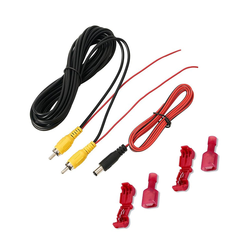 AHD/CVBS Car Rear View Camera Fisheye Lens Dynamic Trajectory Tracks Line with RCA Cable & Vehicle Camera for Audi A3 A4 S4 RS4 A6 C6 S6 RS6 A8 S8 Q7/Q7 DTI & 170° Wide-Angle Backup Camera