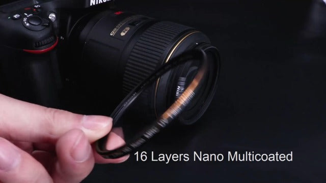 JONGSUN 82mm UV Filter, S-Pro HD Nano MRC Camera Ultraviolet Protection Filter, Multicoated,B270, Ultra-Slim, Lens Cloth Kit