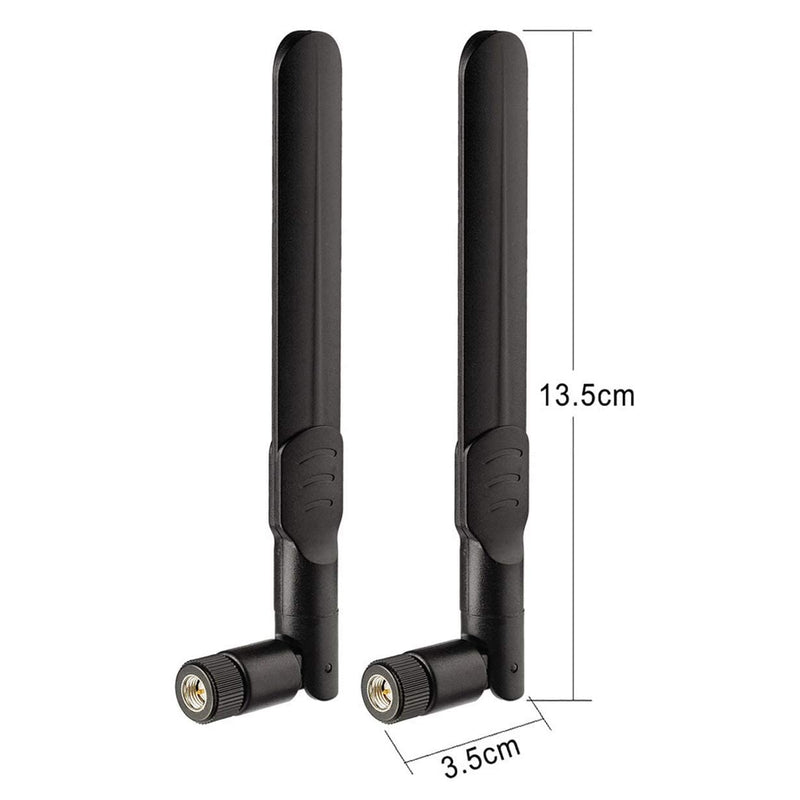 Bingfu 4G LTE Antenna for Spypoint Flex Moultrie Edge Covert Spartan 4PCS | SMA Cellular Antennae Replacement Compatible with Spypoint Flex Flex-S Flex-Dark Flex-Plus Flex-M G-36 LM2 Cell-Link Camera [SMA]-Male 4G Antenna 4Pack