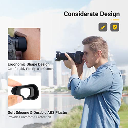Camera Eyecup + Quick Release Plate for AirTag：Camera Eyecup with Quick Release Plate for AirTag